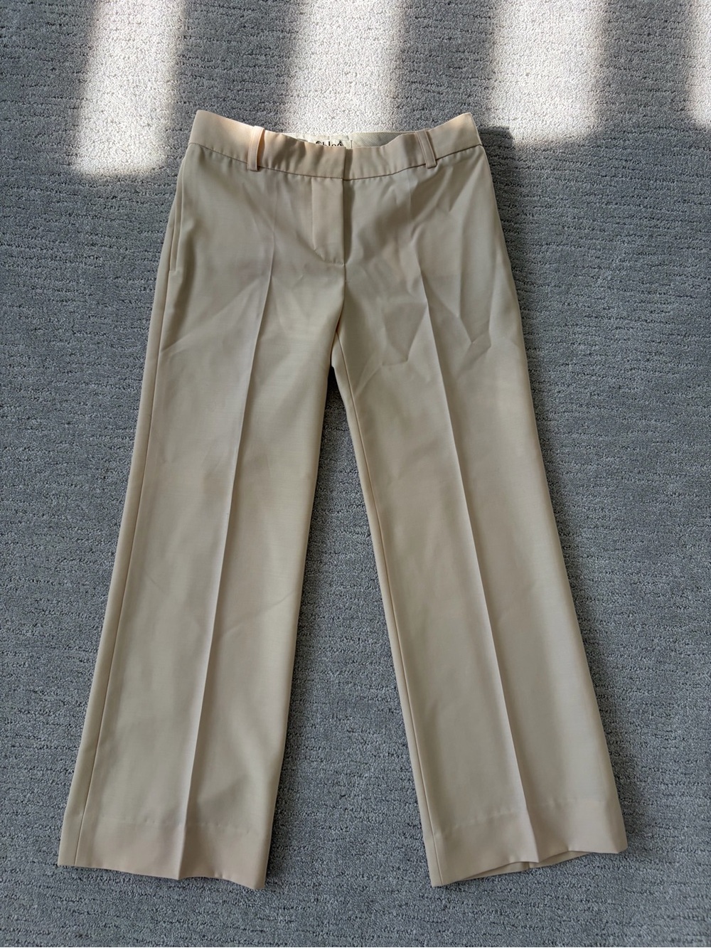 Chloe Cream Dress Pants Size 36